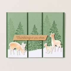 GRACEFUL EVERGREEN DEER bundle
