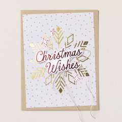 A CHRISTMAS WISH HOT FOIL DIES