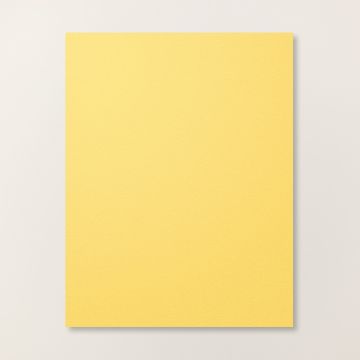 Light Yellow Cardstock  Daffodil Delight 8-1/2 X 11 Cardstock