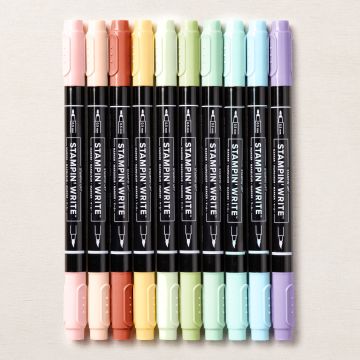 SET STAMPIN’ WRITE MARKERS - PASTELKLEUREN