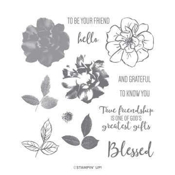 TO A WILD ROSE PHOTOPOLYMER STAMP SET (ENGLISH)