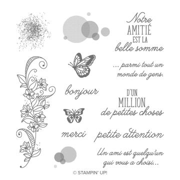 ABONDANCE DE BEAUTÉ CLING STAMP SET (FRENCH)