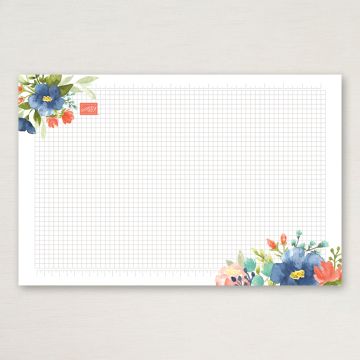 FLORAL GRID PAPER