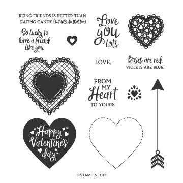 SET DE TAMPONS RÉSINE HEARTFELT (ANGLAIS)