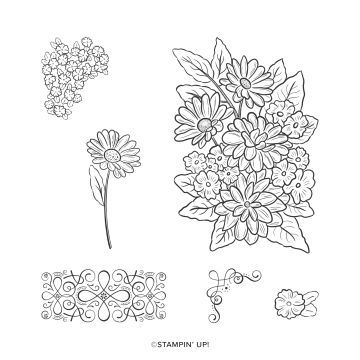 ORNATE STYLE CLING STAMP SET