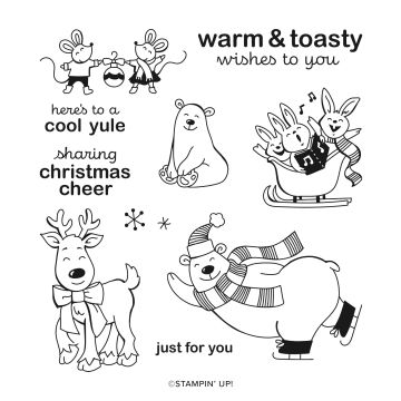 WARM & TOASTY CLING STAMP SET