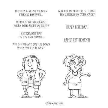 SENIOR YEARS CLING STAMP SET (ENGLISH)