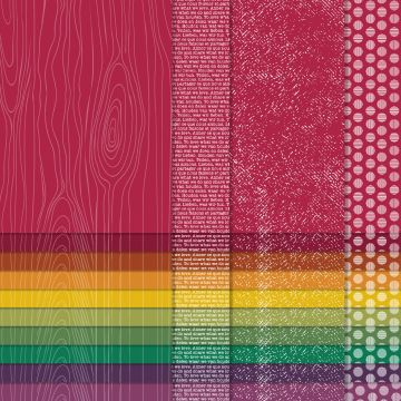 DESIGNERPAPIER PRACHTFARBEN 6" X 6" (15,2 X 15,2 CM)
