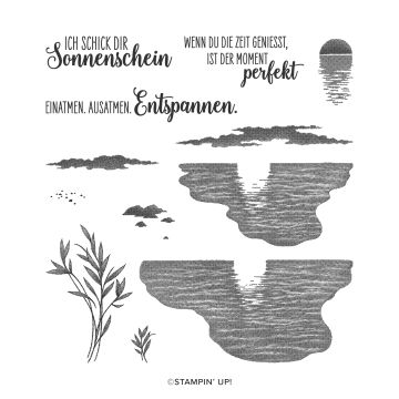 STEMPELSET KLARSICHT PERFEKTER MOMENT (DEUTSCH)
