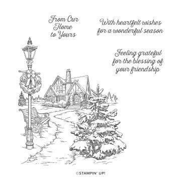 LIGHT ME HOME CLING STAMP SET