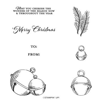 CHERISH THE SEASON CLING STAMP SET