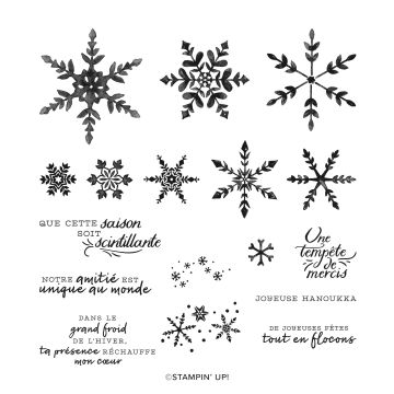 SET DE TAMPONS TOUT EN FLOCONS