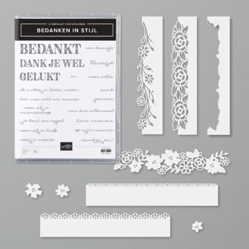 BEDANKEN IN STIJL-PRODUCTPAKKET (NEDERLANDS)