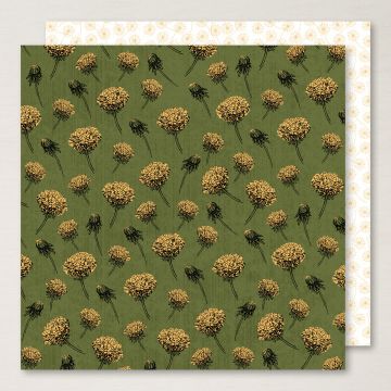 PAPIER DE LA SÉRIE DESIGN 6" X 6" (15,2 X 15,2 CM) JARDIN SAUVAGE