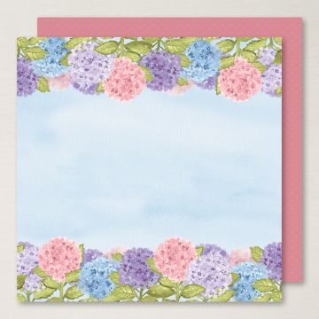 PAPIER DE LA SÉRIE DESIGN COLLINE D’HORTENSIAS