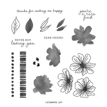 ART IN BLOOM PHOTOPOLYMER STAMP SET
