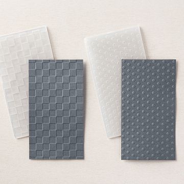 CHECKS & DOTS EMBOSSING FOLDERS