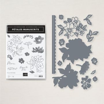 LOT PÉTALES MANUSCRITS (FRANÇAIS)