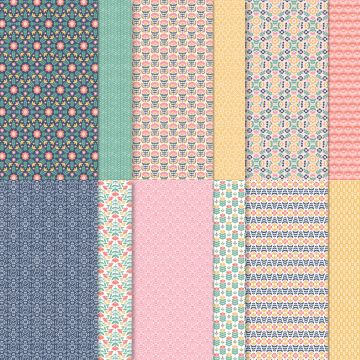SWEET SYMMETRY 12" X 12" (30.5 X 30.5 CM) DESIGNER SERIES PAPER