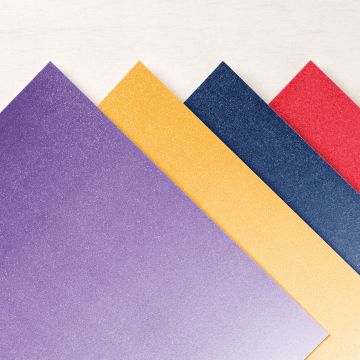 SPECIAAL PAPIER MET KLEURVERLOOP 12" X 12" (30,5 X 30,5 CM)