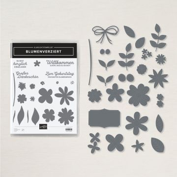 PRODUKTPAKET BLUMENVERZIERT (DEUTSCH)