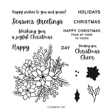 WORDS OF CHEER PHOTOPOLYMER STAMP SET