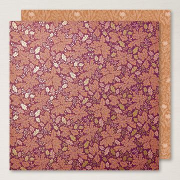 PAPIER DE LA SÉRIE DESIGN SPÉCIALITÉ 12" X 12" (30,5 X 30,5 CM) AUTOUR DES MÛRES