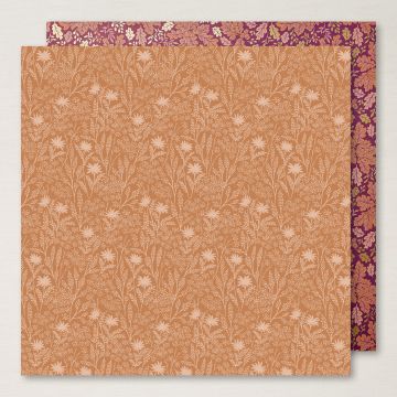 PAPIER DE LA SÉRIE DESIGN SPÉCIALITÉ 12" X 12" (30,5 X 30,5 CM) AUTOUR DES MÛRES