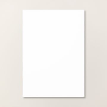 BASIC WHITE A4 CARDSTOCK