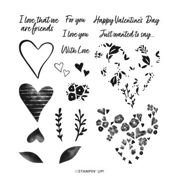 COUNTRY BOUQUET PHOTOPOLYMER STAMP SET (ENGLISH)