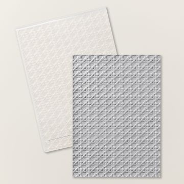 CANE WEAVE 3D EMBOSSING FOLDER