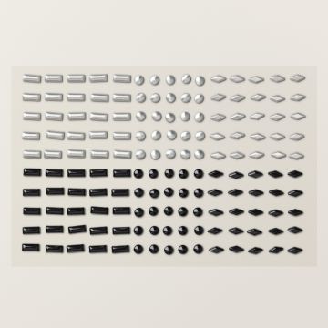 ADHESIVE-BACKED STUDS