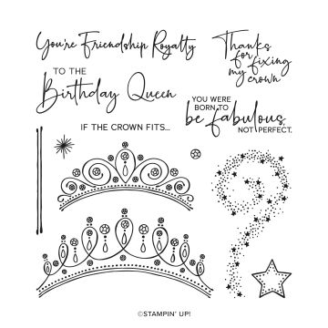 FRIENDSHIP ROYALTY PHOTOPOLYMER STAMP SET (ENGLISH)