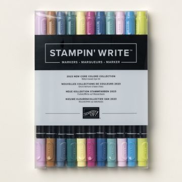 MARQUEURS STAMPIN’ WRITE — NOUVELLES COLLECTIONS DE COULEURS 2023