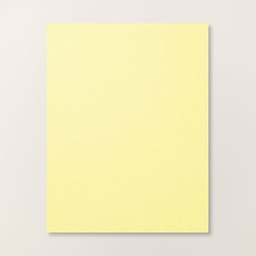 Lemon Cardstock