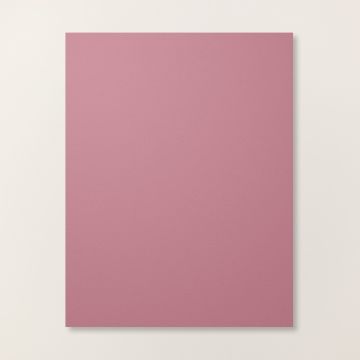 Dusty Rose Matte 8 1/2 x 11 Cardstock (25 Pack)