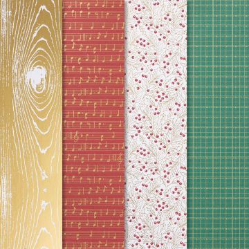 SPECIAAL DESIGNPAPIER JOYFUL 12" X 12" (30,5 X 30,5 CM)