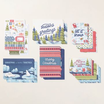 MEMORIES & MORE-KAARTENSET - BEARY CHRISTMAS