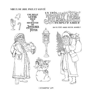 SET DE TAMPONS AMOVIBLES SAINT-NICOLAS (FRANÇAIS)