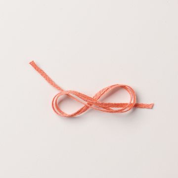 GEVLOCHTEN LINNEN SIERBAND 3/16" (4,8 MM) - CALYPSO CORAL