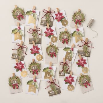 RUSTIC CHRISTMAS COUNTDOWN KIT