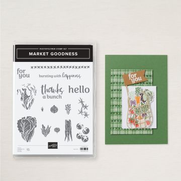 MARKET GOODNESS PHOTOPOLYMER STAMP SET (ENGLISH)