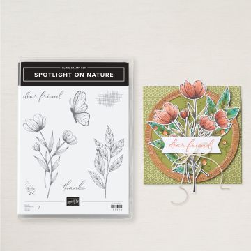 SPOTLIGHT ON NATURE CLING STAMP SET (ENGLISH)