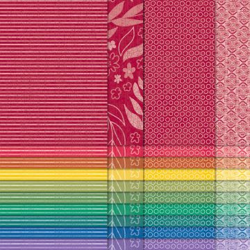 DESIGNERPAPIER 6" X 6" (15,2 X 15,2 CM) PRACHTFARBEN