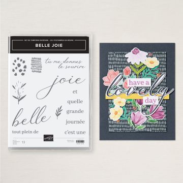 BELLE JOIE PHOTOPOLYMER STAMP SET (FRENCH)