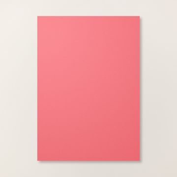 FARBKARTON A4 RHABARBERROT