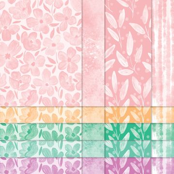 2024–2026 IN COLOR™ 6" X 6" (15.2 X 15.2 CM) DESIGNER SERIES PAPER