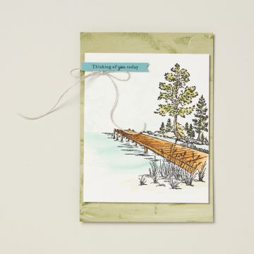 Peaceful Pier Stamp Set Stampin Up
