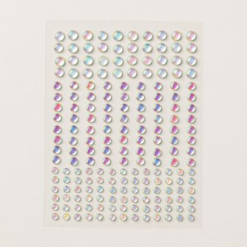 HOLOGRAPHIC RESIN DOTS