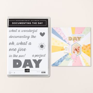 DOCUMENTING THE DAY PHOTOPOLYMER STAMP SET (ENGLISH)